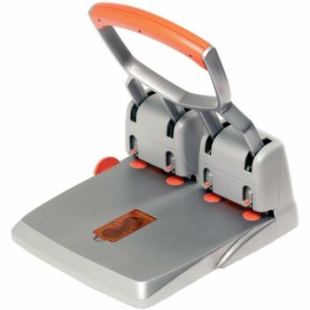 Rapid Supreme Heavy Duty 4 Hole Punch Hdc150 Silver 150 Sheets 23223100 Fusion Office