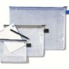 Rexel A5 Mesh Bags With Blue Zip 1300256 Pack 10 Fusion Office