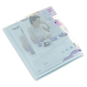 Rexel Budget Cut Flush Folders A4 Clear 12182 Pack 100 Fusion Office