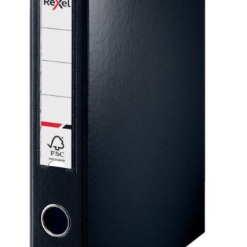 Rexel Choices 4 Ring Binders A4 Black 40mm 2115553 Pack 12 Fusion Office