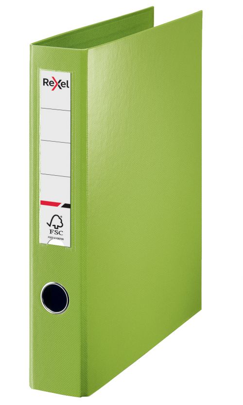 Rexel Choices 4 Ring Binders A4 Green 40mm 2115556 Pack 12 Fusion Office