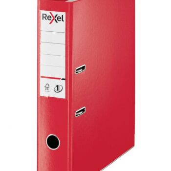 Rexel Choices Lever Arch Files Red Foolscap 2115513 Pack 10 Fusion Office