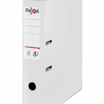 Rexel Choices Lever Arch Files White Foolscap 2115515 Pack 10 Fusion Office