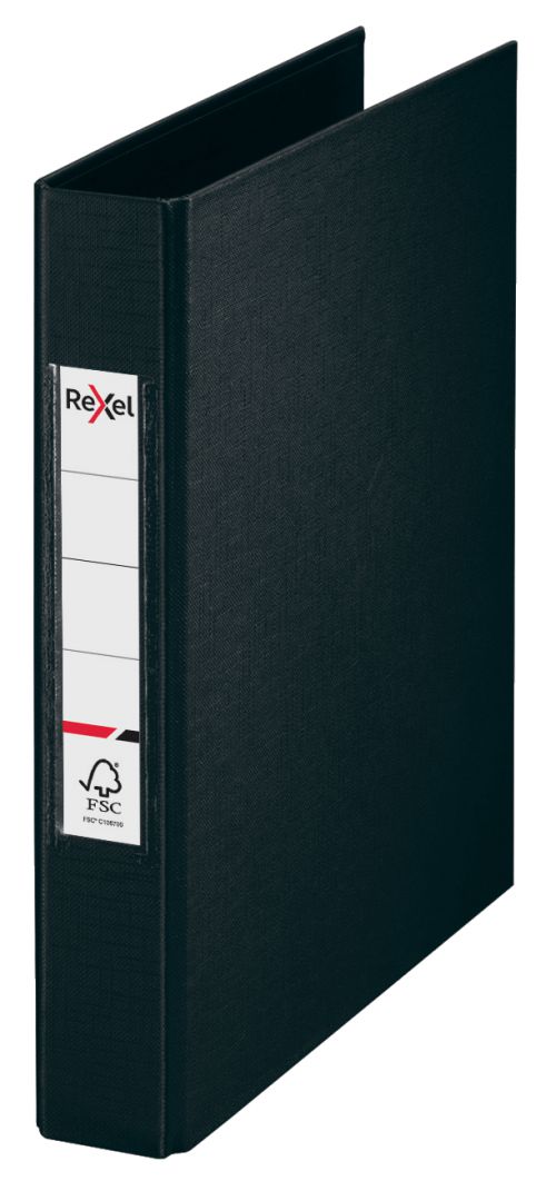 Rexel Choices Ring Binders A5 Black 25mm 2115558 Pack 10 Fusion Office