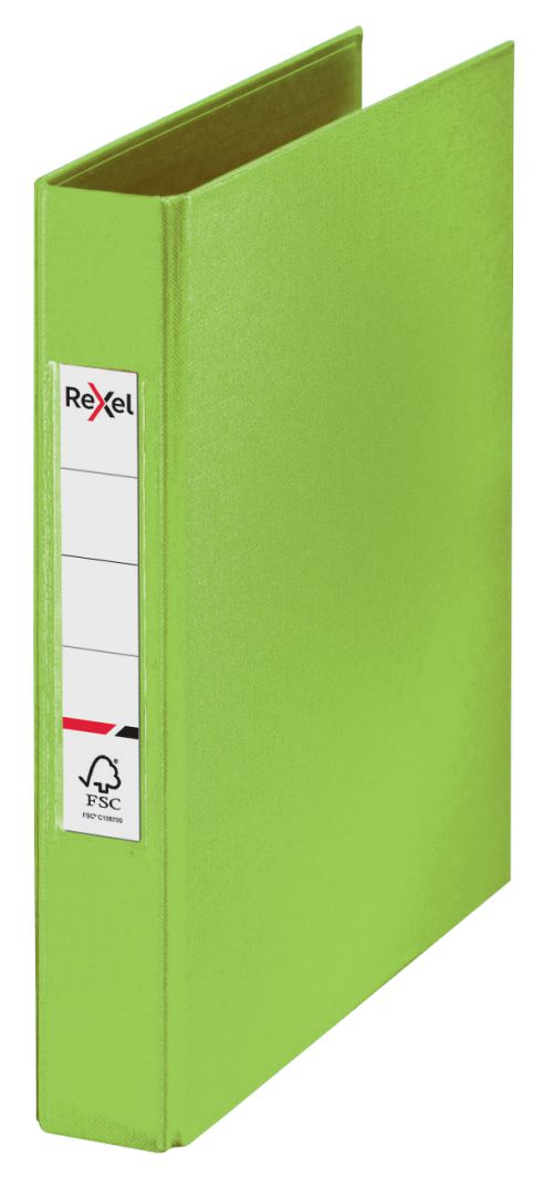 Rexel Choices Ring Binders A5 Green 25mm 2115561 Pack 10 Fusion Office