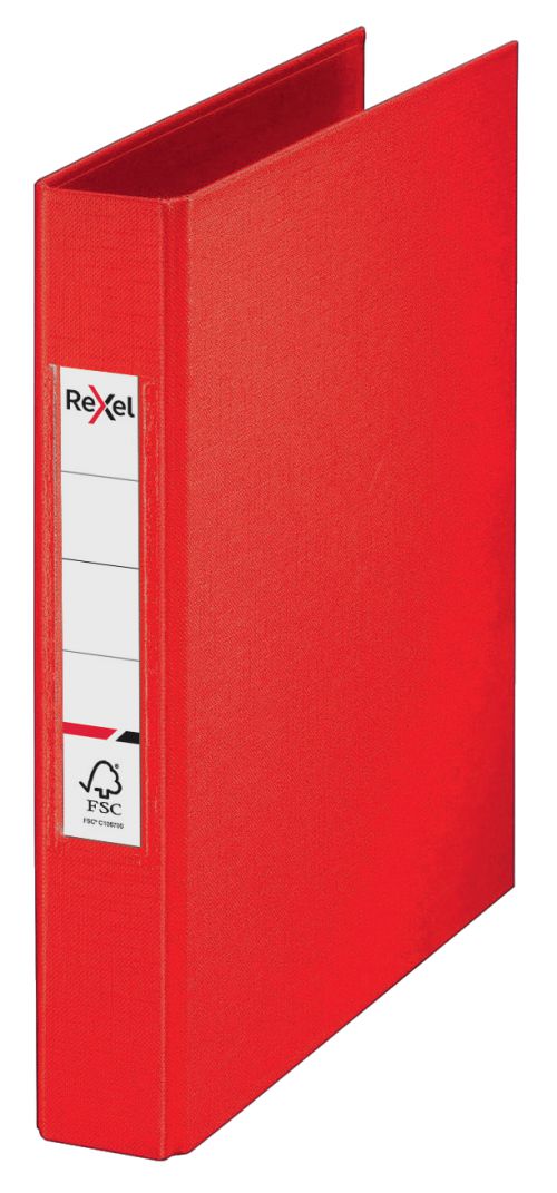 Rexel Choices Ring Binders A5 Red 25mm 2115560 Pack 10 Fusion Office