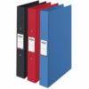 Rexel Choices Translucent Ring Binders Assorted 16mm 2115710 Pack 3 Fusion Office