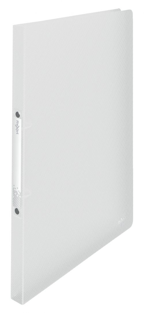 Rexel Choices Translucent Ring Binders White 16mm 2115572 Pack 10 Fusion Office