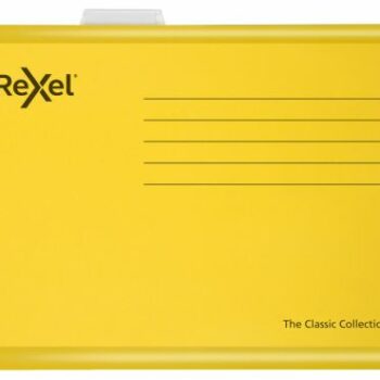 Rexel Classic Foolscap Suspension Files Yellow 2115593 Pack 25 Fusion Office