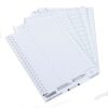Rexel Crystalfile Classic Card Inserts White 3000039 Pack 50 Fusion Office