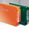 Rexel Crystalfile Extra 330 Lateral 30mm Orange 3000125 Pack 25 Fusion Office