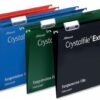 Rexel Crystalfile Extra Foolscap Suspension Files Black 3000080 Pack 25 Fusion Office