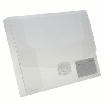 Rexel Ice Document Box 40mm A4 Clear 2102029 Pack 10 Fusion Office