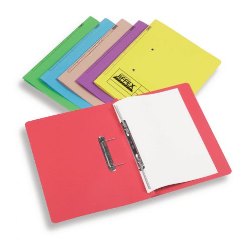 Rexel Jiffex Transfer Files Foolscap Red 43218east Pack 50 Fusion Office
