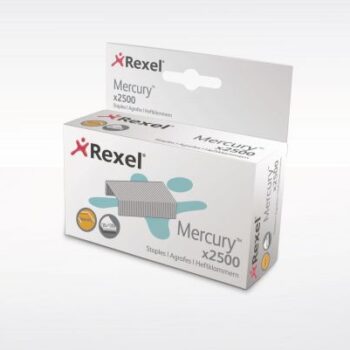 Rexel Mercury Heavy Duty Staples Box 2500 2100928 Fusion Office