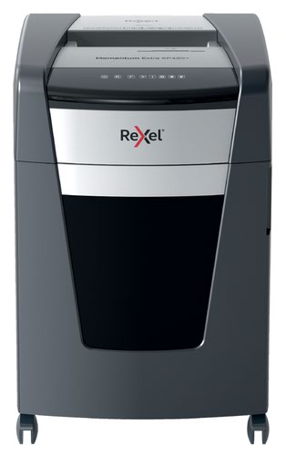 Rexel Momentum Extra Xp420 Cross Cut Shredder P4 2021421xeu Fusion Office