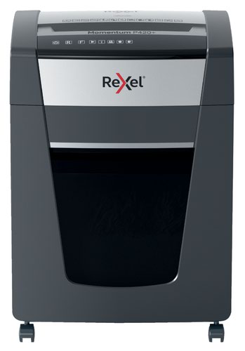 Rexel Momentum P420 Cross Cut Shredder P4 2021420xeu Fusion Office