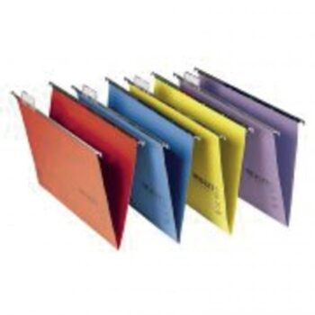 Rexel Multifile Plus Foolscap Suspension Files Assorted 2101978 Pack 20 Fusion Office