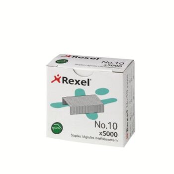 Rexel No10 Staples 45mm Staples 06005 Pack 5000 Fusion Office