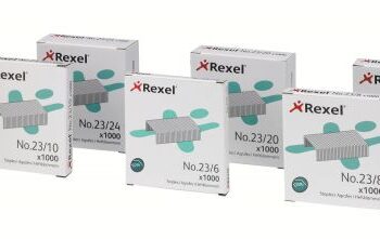 Rexel No23 8 Heavy Duty Staples 8mm Box 1000 2101054 Pack 20 Fusion Office