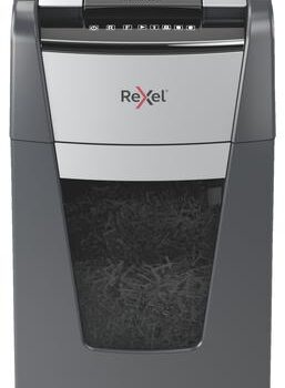 Rexel Optimum Autofeed 225m Micro Cut P5 Shredder 2020225m Fusion Office