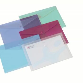 Rexel Popper Wallets A4 Assorted 16129as Pack 6 Fusion Office