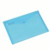 Rexel Popper Wallets A4 Blue 16129bu Pack 5 Fusion Office