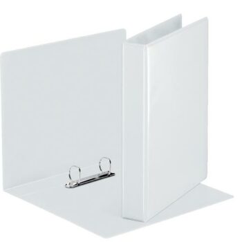 Rexel Presentation Binders 2 D Ring 25mm White 2115582 Pack 10 Fusion Office