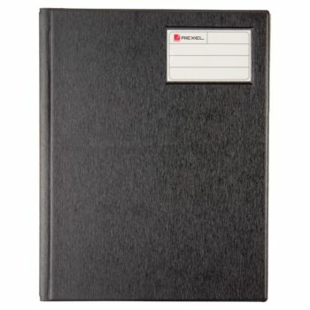 Rexel Professional Display Books A4 20pockets Black 17437bk Fusion Office
