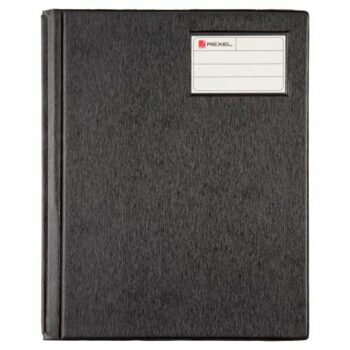 Rexel Professional Display Books A4 40pockets Black 17438bk Fusion Office