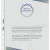 Rexel Punched Pockets A4 Left Opening Embossed Clear 2100447 Pack 25 Fusion Office
