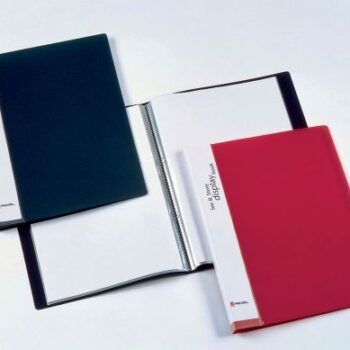 Rexel Seestore Display Book 60pockets Black 10565bk Fusion Office