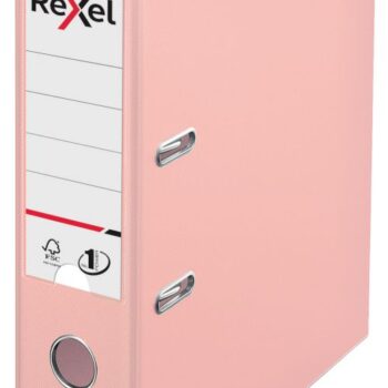 Rexel Solea Lever Arch Files Peach A4 75mm 2115532 Pack 10 Fusion Office