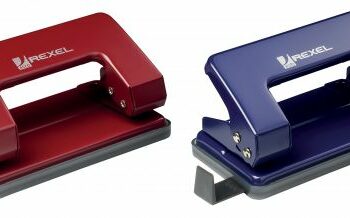 Rexel Student 2 Hole Punch Assorted Colours 8 Sheets 62061 Fusion Office