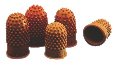 Rexel Thimblettes Orange Size2 20mm 23520306 Pack 10 Fusion Office