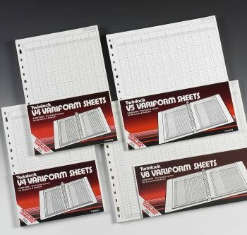 Rexel Twinlock V4 Variform 5 Column Cash Sheets 75931 Pack 75 Fusion Office