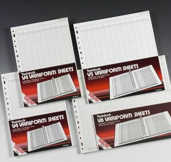 Rexel Twinlock V4 Variform 7 Column Cash Sheets 75933 Pack 75 Fusion Office
