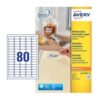 Avery L4732REV-25 Multipurpose Removable Labels A4 80 Per-Page - 25 Sheets - Fusion Office UK