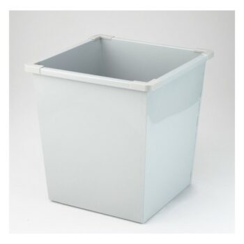 Avery 631GREY Metal Waste Bins Grey (27 Litres) - Pack 6