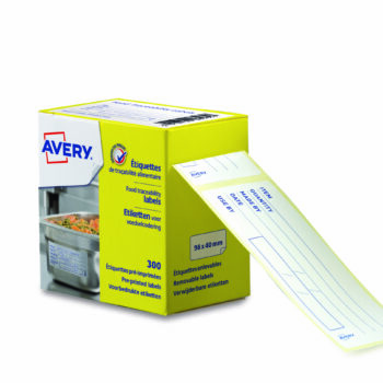 Avery Etihaccp Food Traceability Labels Removable 300 Labels Pack 6 Fusion Office