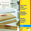 Avery J8567 25 Inkjet Address A4 Labels 1 Per Page 210×297 Clear 25 Sheets Fusion Office