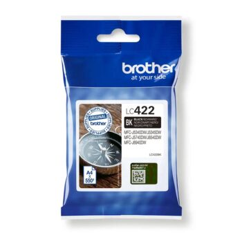 Brother Lc 422bk Black Inkjet Cartridge Lc422bk Fusion Office