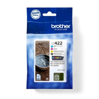 Brother Lc 422val Value Pack Black Cyan Magenta Yellow Lc422val Fusion Office