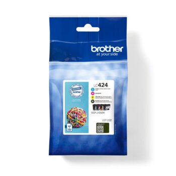Brother Lc 424val Value Pack Black Cyan Magenta Yellow Lc424val Fusion Office