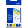 Brother Tze 223 P Touch Blue On White Label Tape 9mm X 8m Tze223 Fusion Office