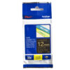 Brother Tze 334 P Touch Gold On Black Label Tape 12mm X 8m Tze334 Fusion Office