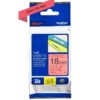 Brother Tze 441 P Touch Black On Red Label Tape 18mm X 8m Tze441 Fusion Office