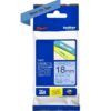 Brother Tze 541 P Touch Black On Blue Label Tape 18mm X 8m Tze541 Fusion Office