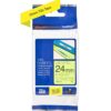 Brother Tze C51 P Touch Black On Fluroescent Yellow Label Tape 24mm X 5m Tzec51 Fusion Office