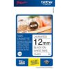 Brother Tze S131 P Touch Black On Clear Label Tape 12mm X 4m Tzes131 Fusion Office